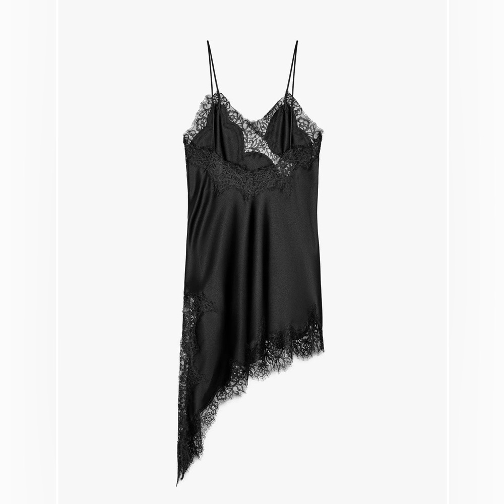 ZW Collection Asymmetric Lace Dress